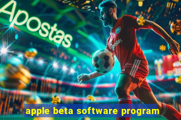 apple beta software program